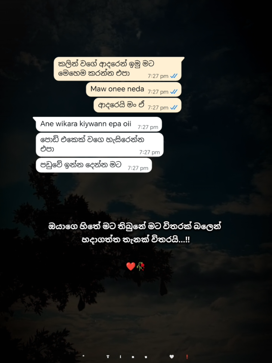 @" 𝐓𝐢𝐧𝐮 🤍❗