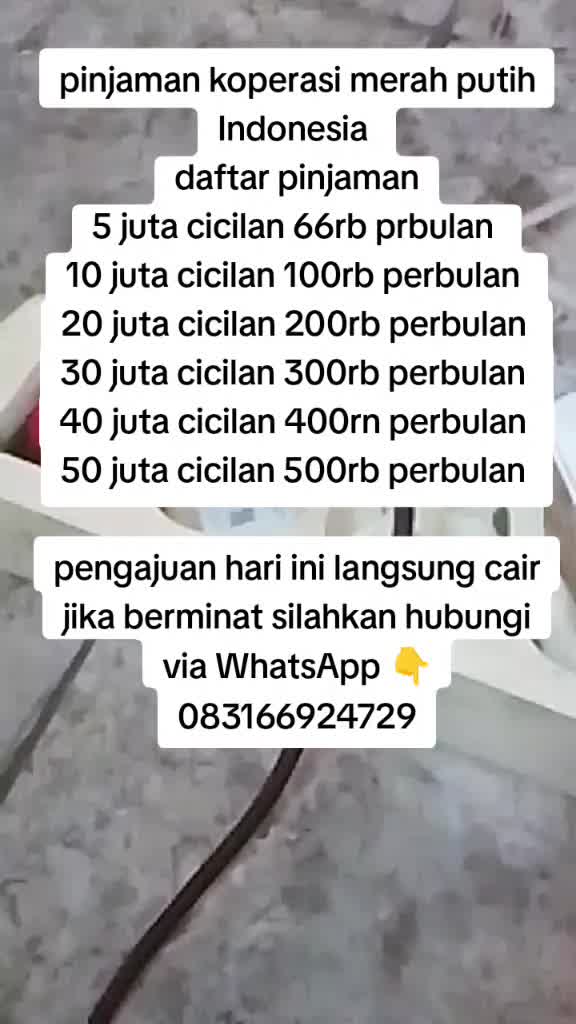 @KOPERASI Pinjaman Merah Putih
