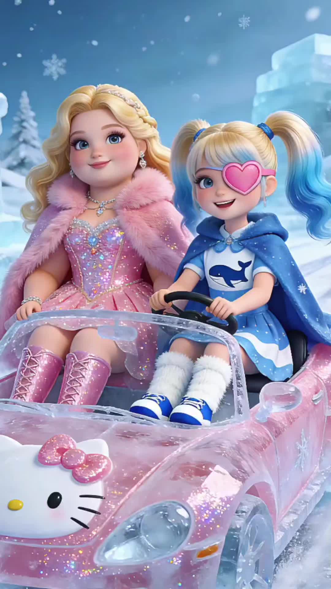 @BLUE AND RED