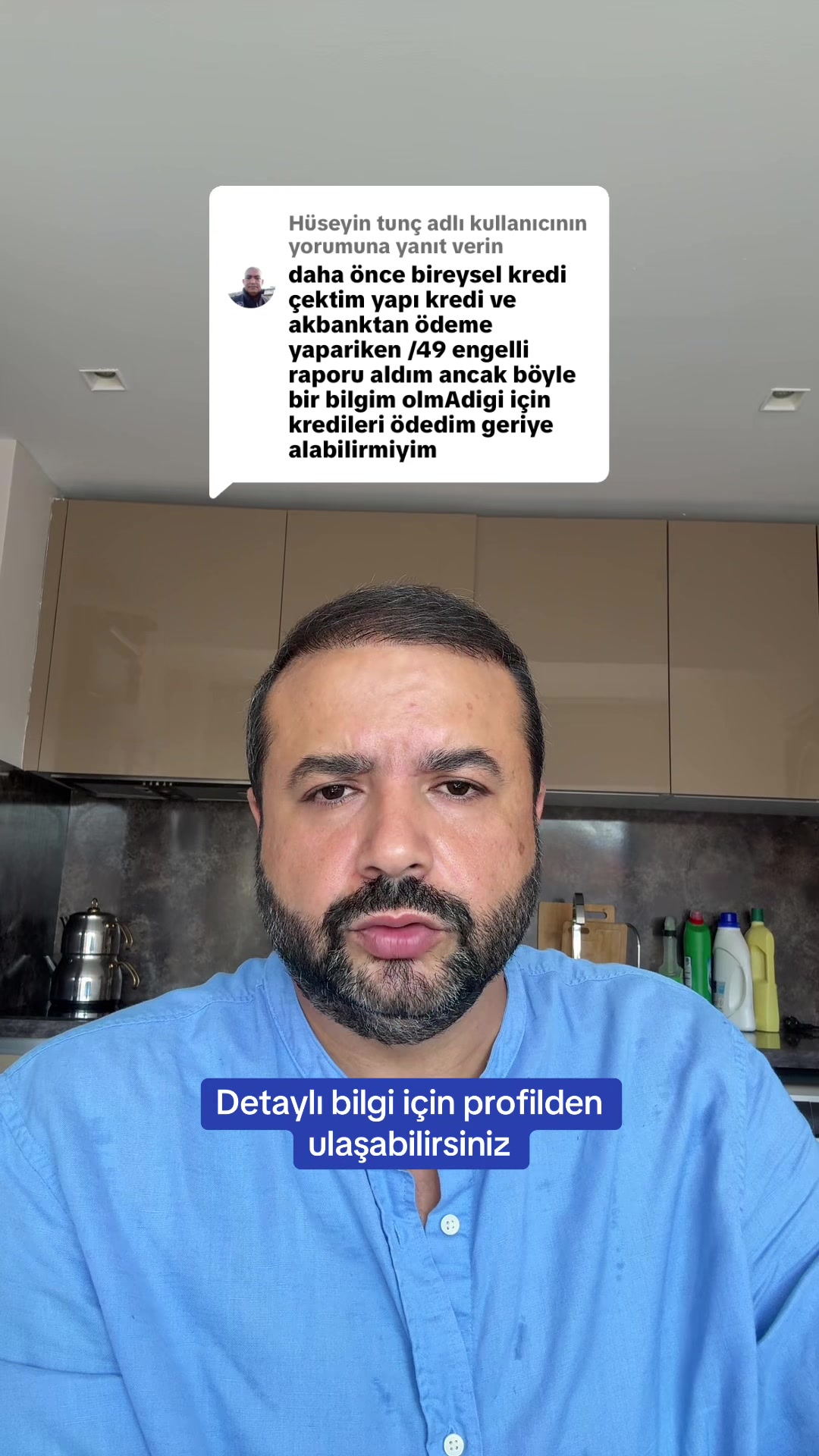 @Kredini geri almak istermisin