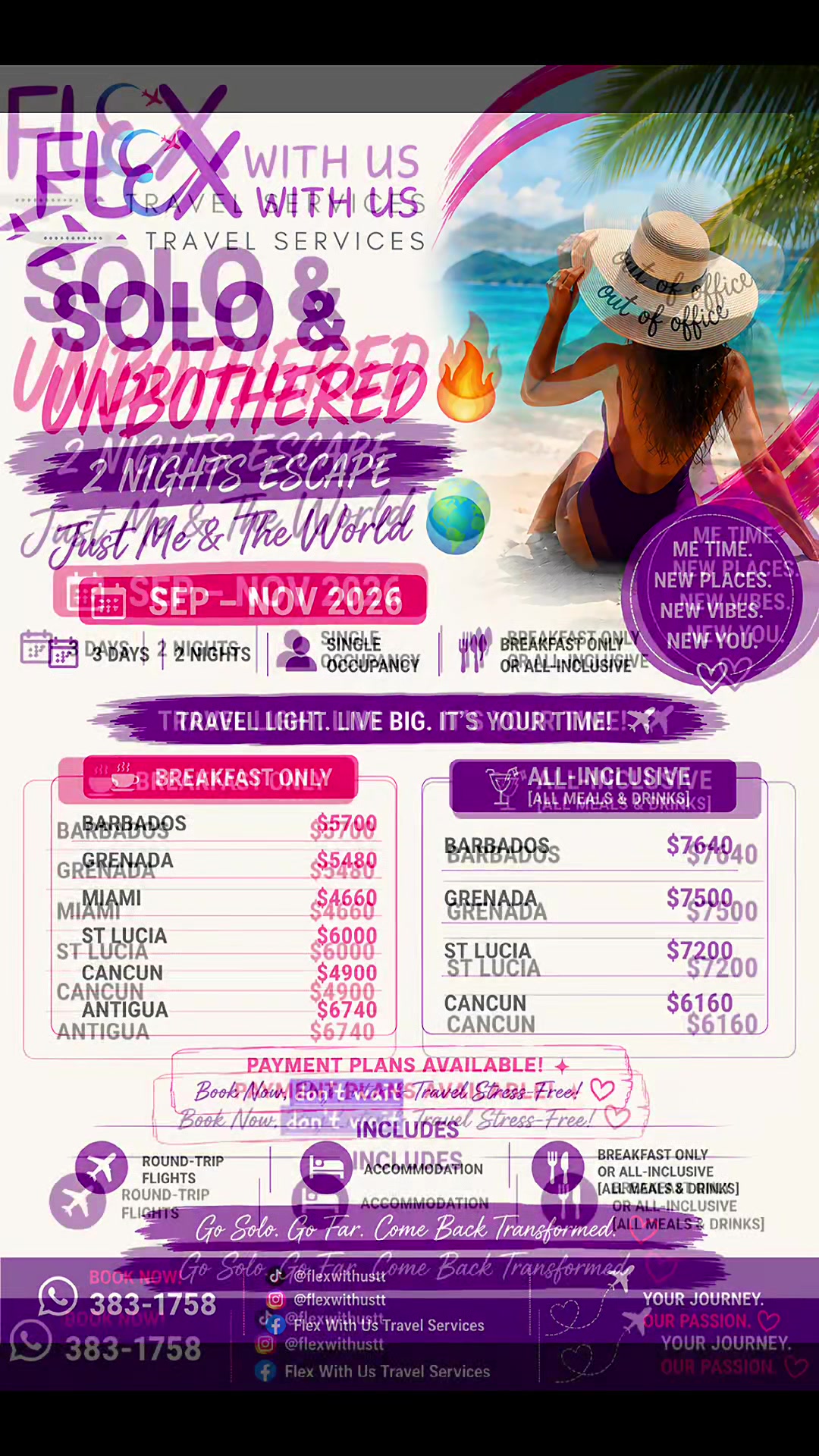 @Flex With Us Travel Services