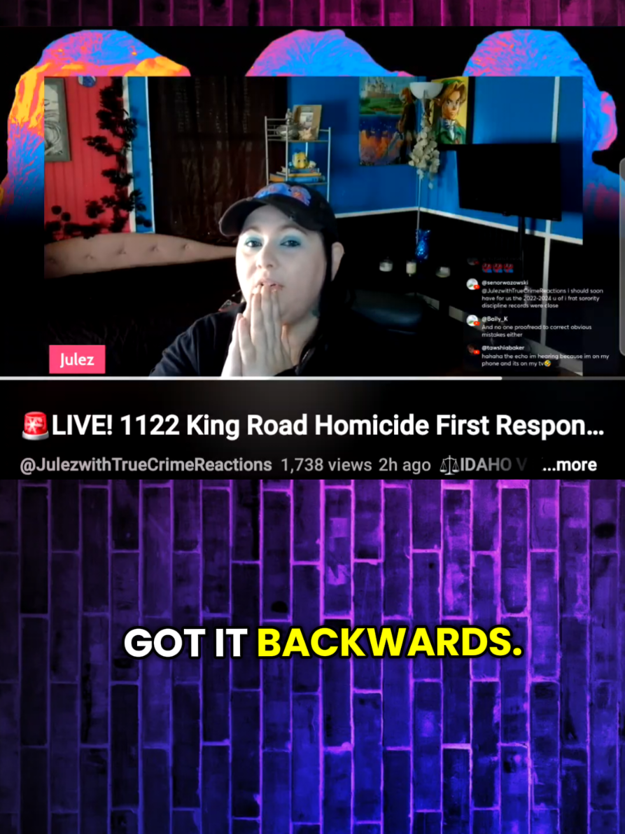@Julez True Crime Reactions