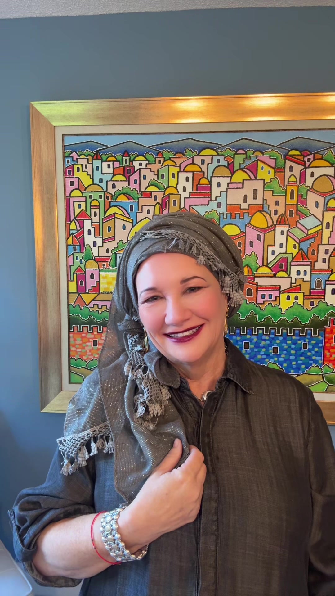 @Mama Bear Covers Her Hair