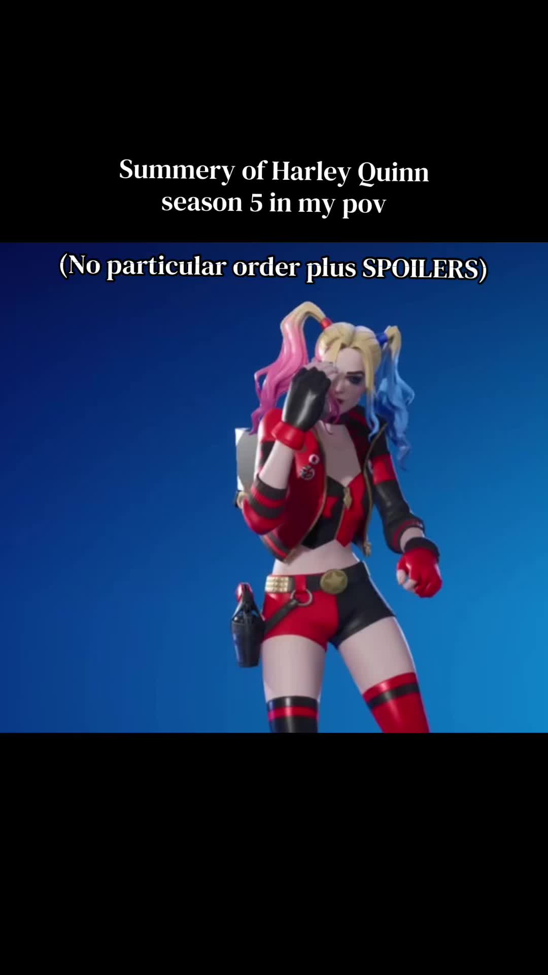 @Harley Quinn fan/ glazer❤️🖤♦️
