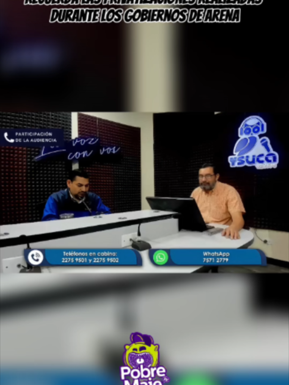 @Pobre Maje SV