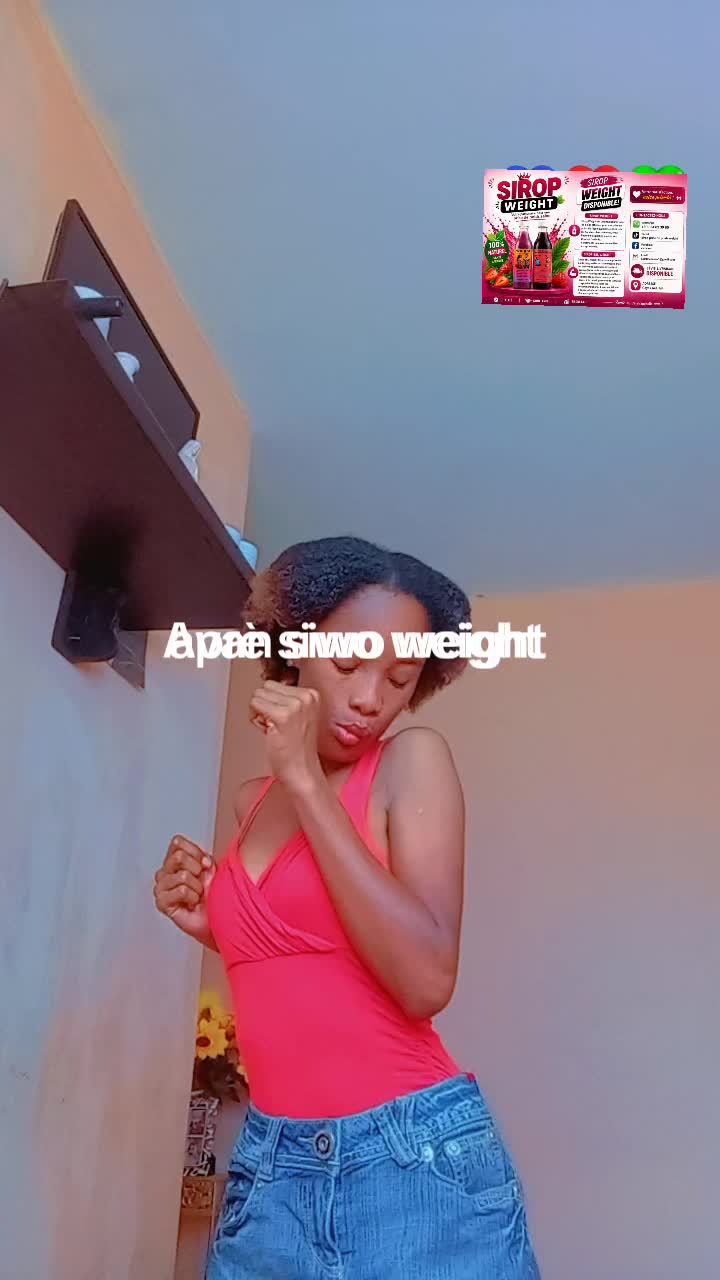 @sirop prise de poids weight