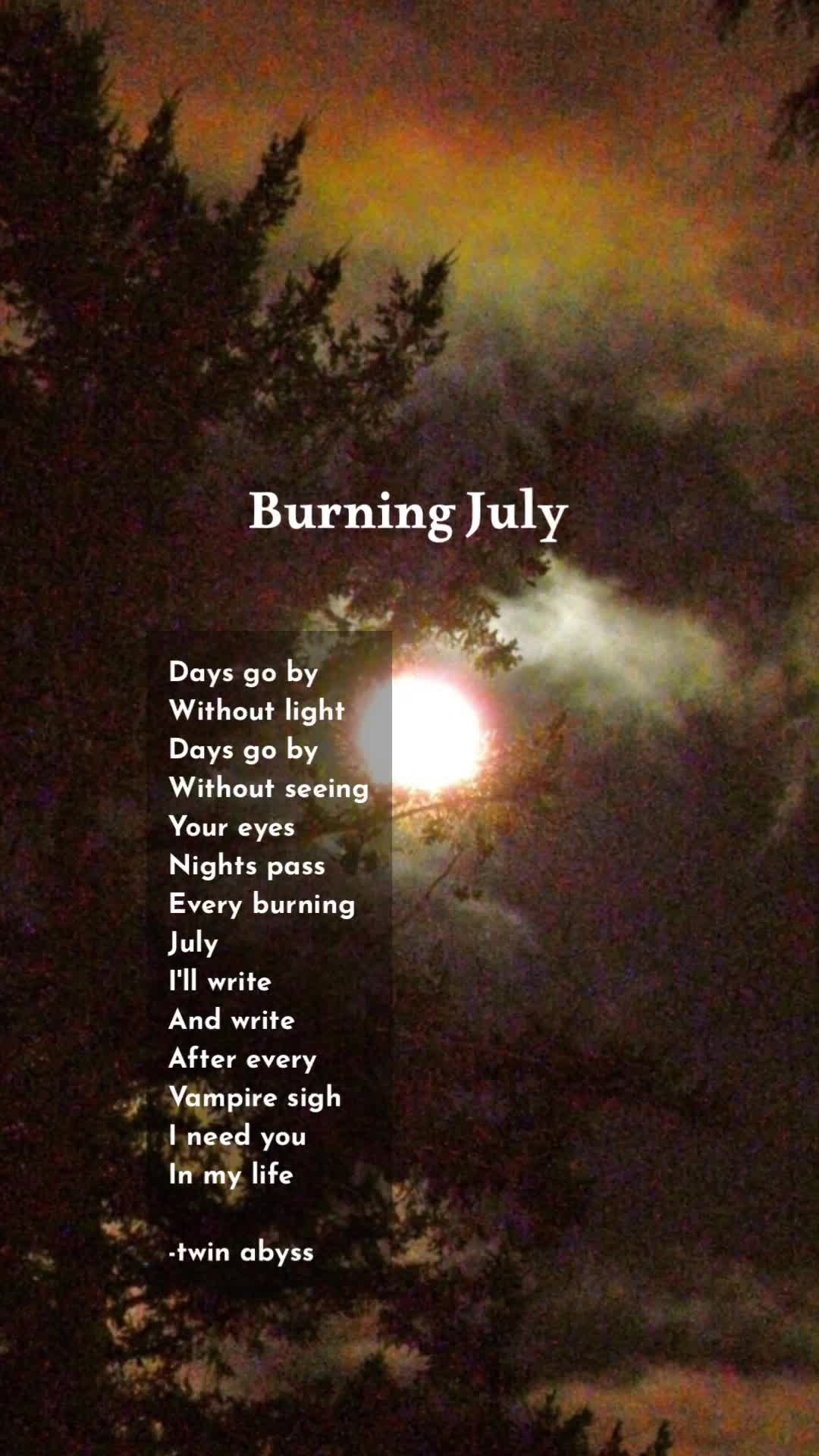 @Twin Abyss Poetry