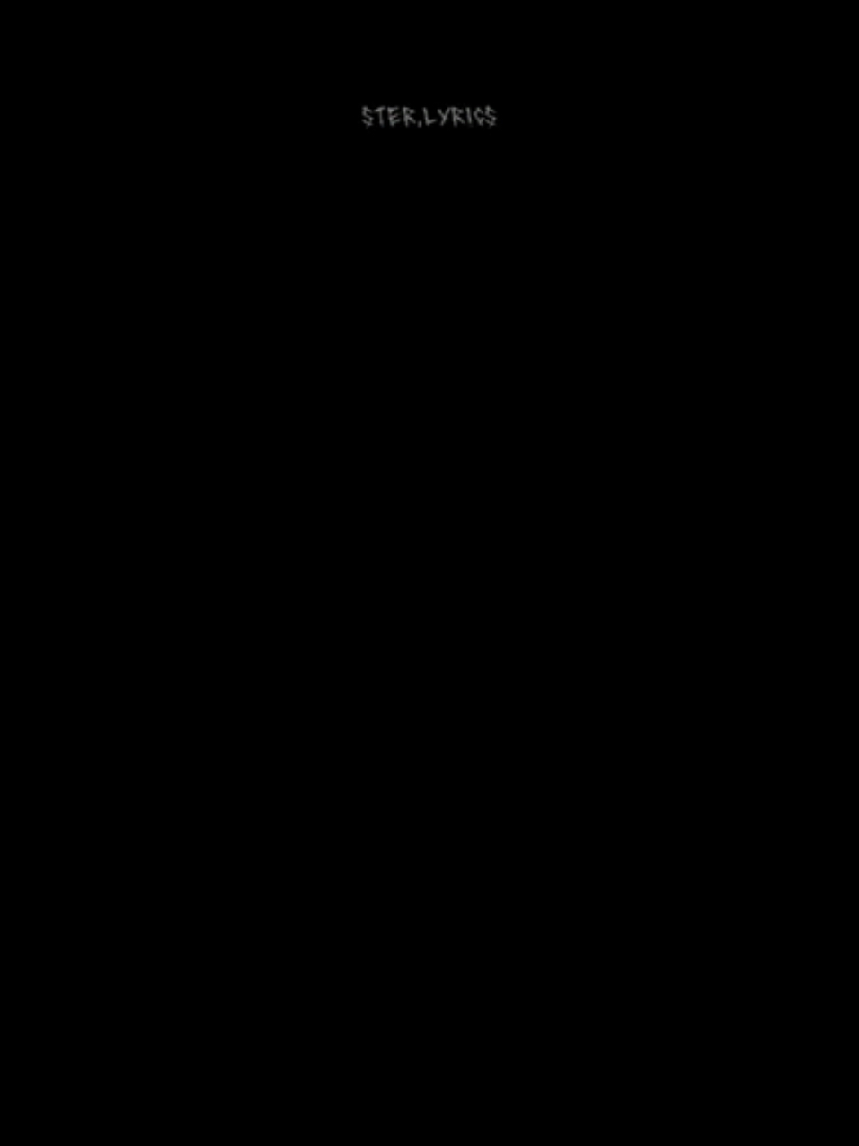 @Ster Lyrics
