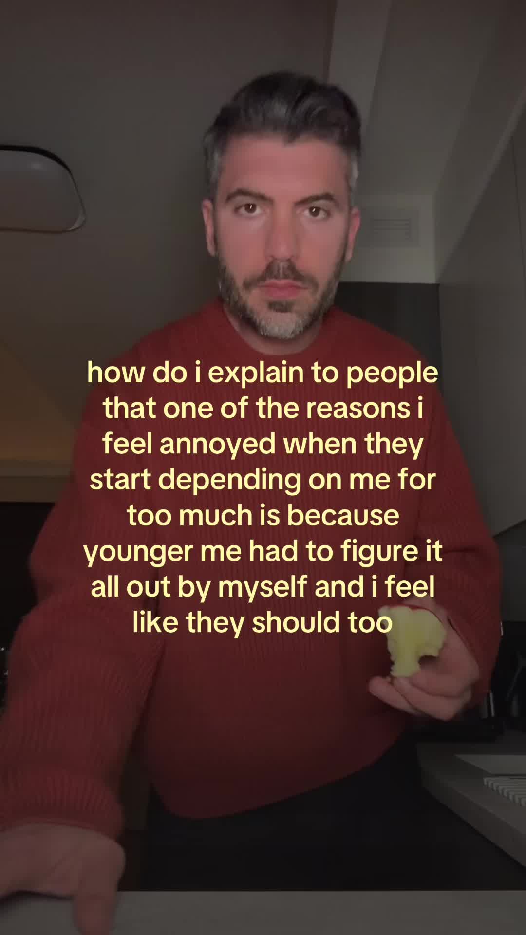 @that guy with the apple