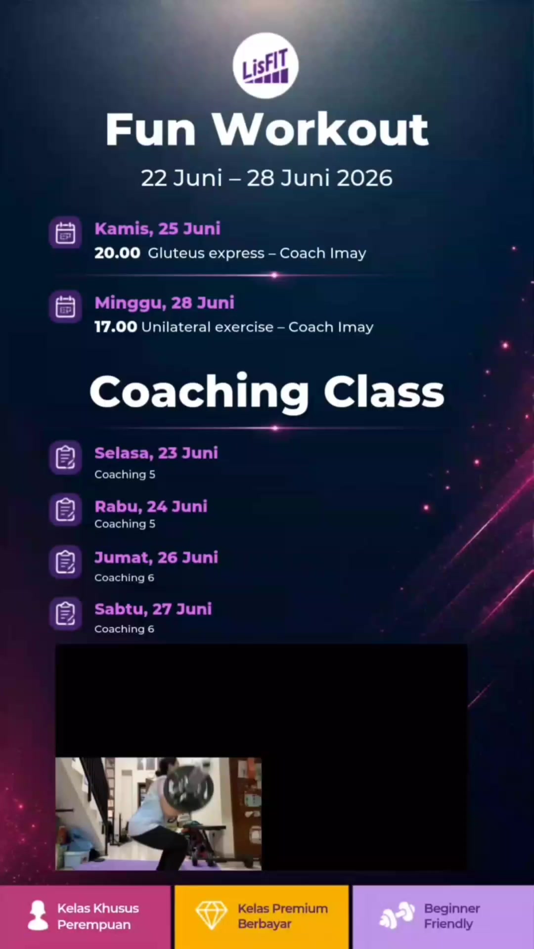 @LISFIT Camp | Health & Fitness