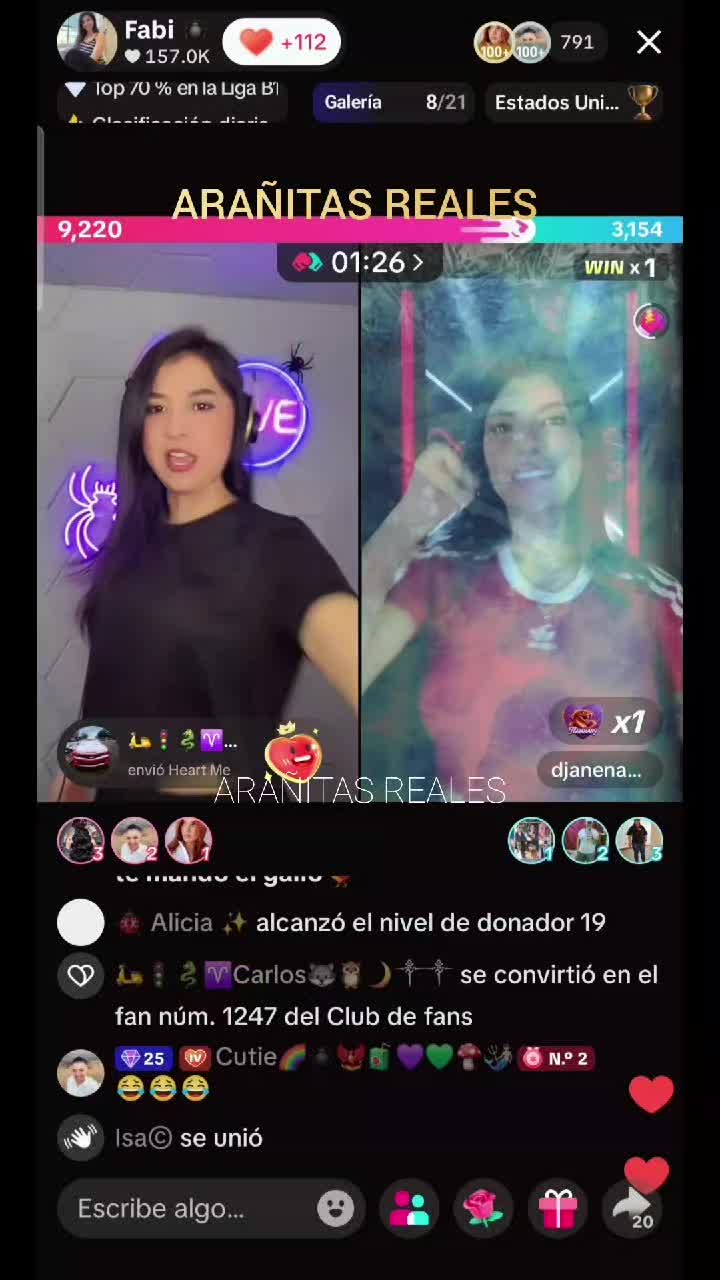 @🕷🍷Arañitas Reales 🎤🇬🇹