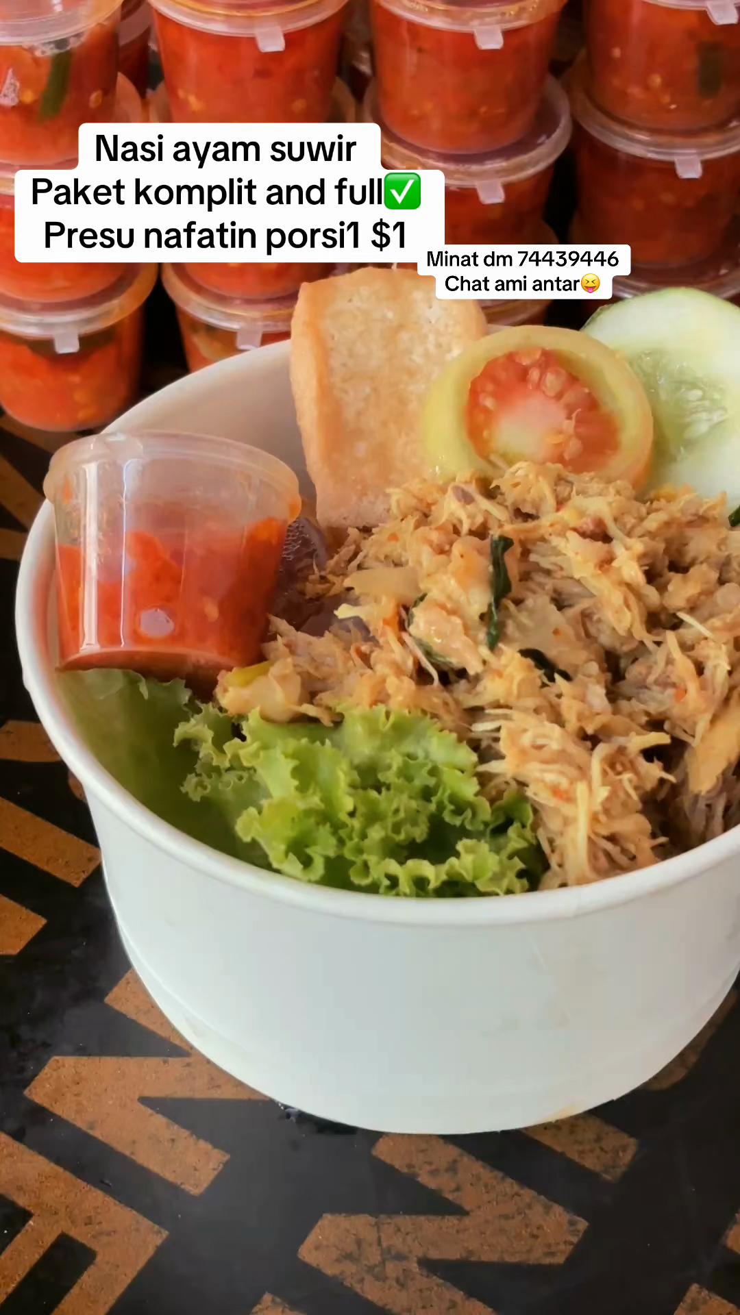 @Nasi ayam suwir TL✅