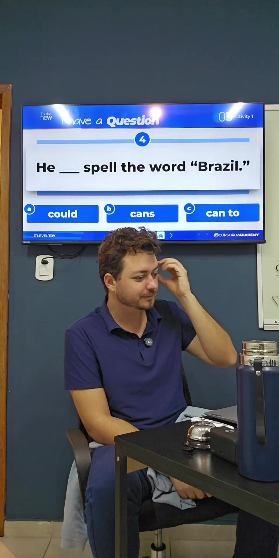 @Tom • English Teacher