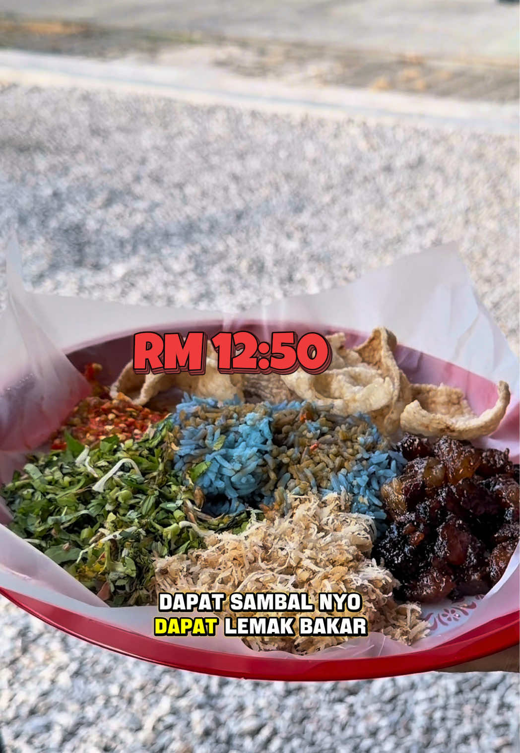 @Nasi Kerabu Moknab Maluri KL