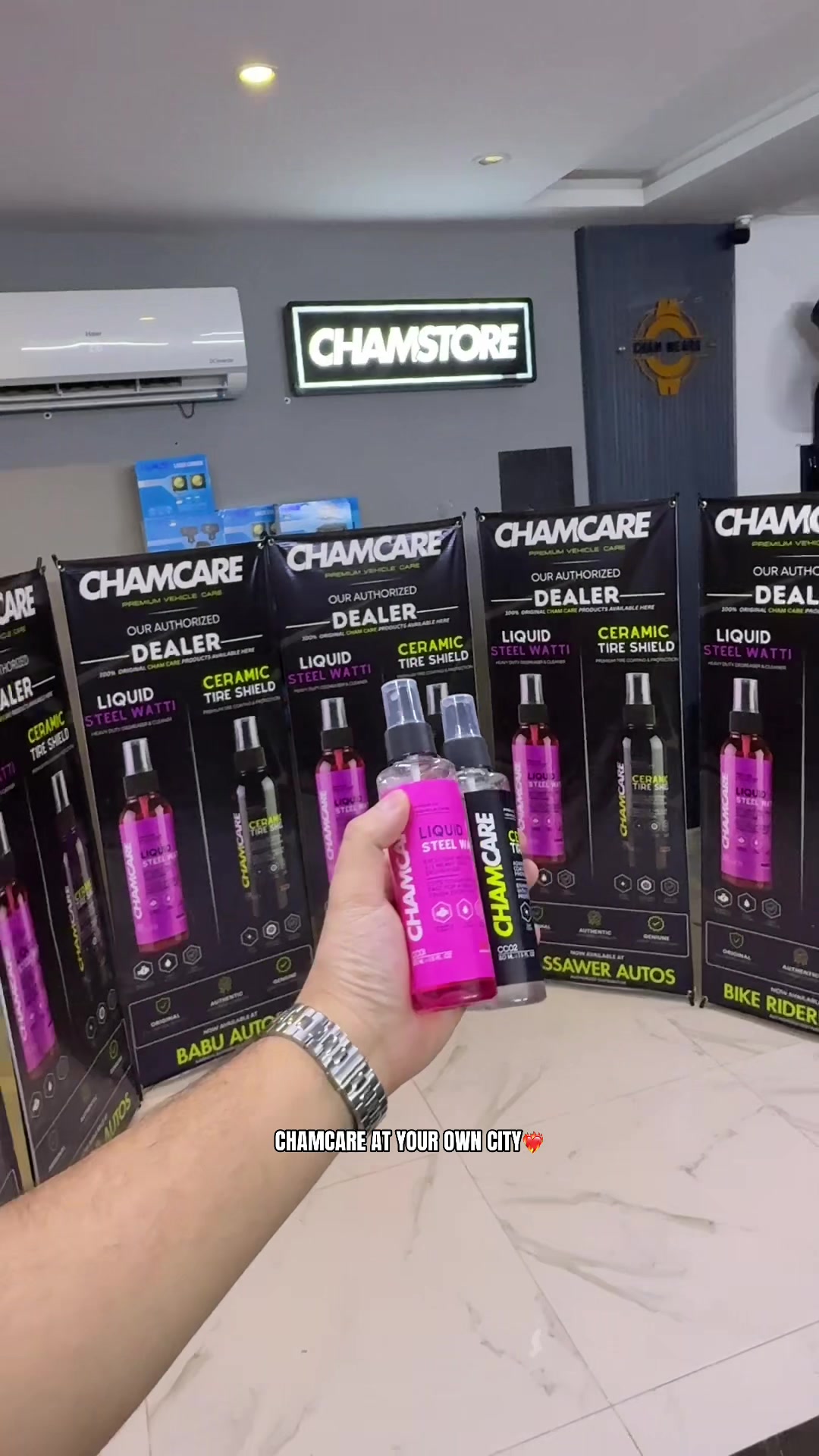 @CHAM ON WHEELS