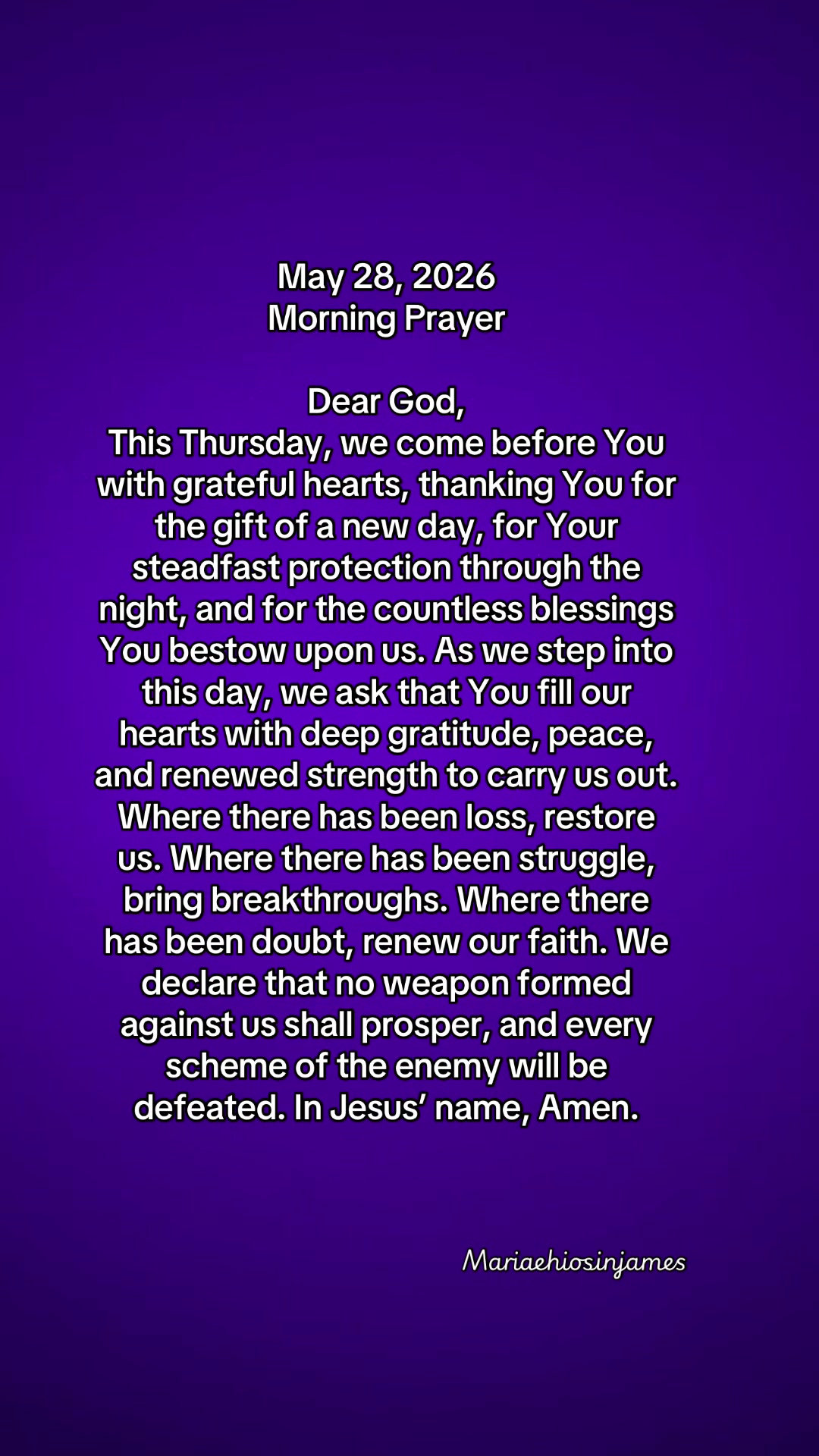 @Maria Ehiosin James Osaigbokan