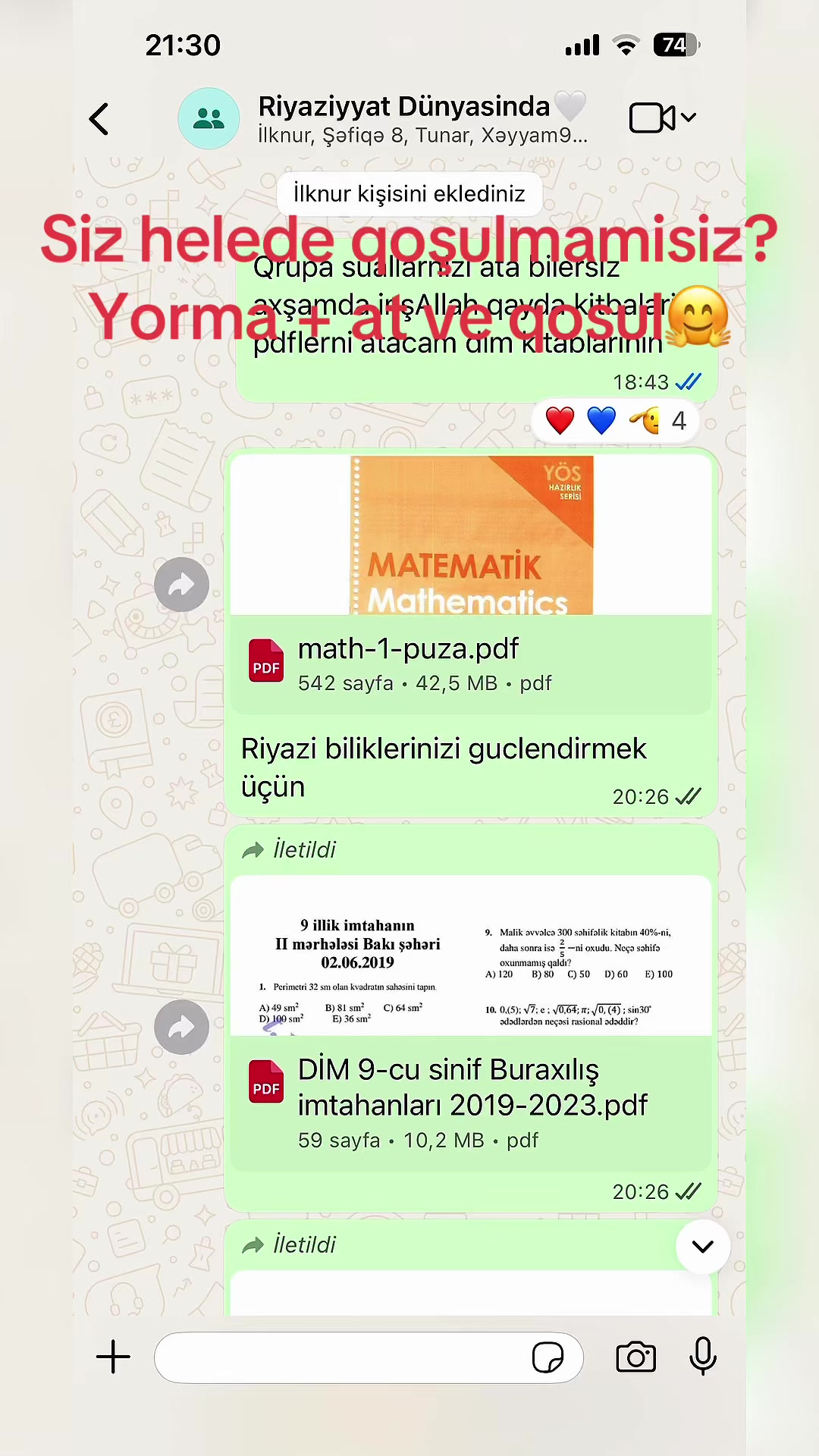 @Riyaziyyat Dünyasinda🤍