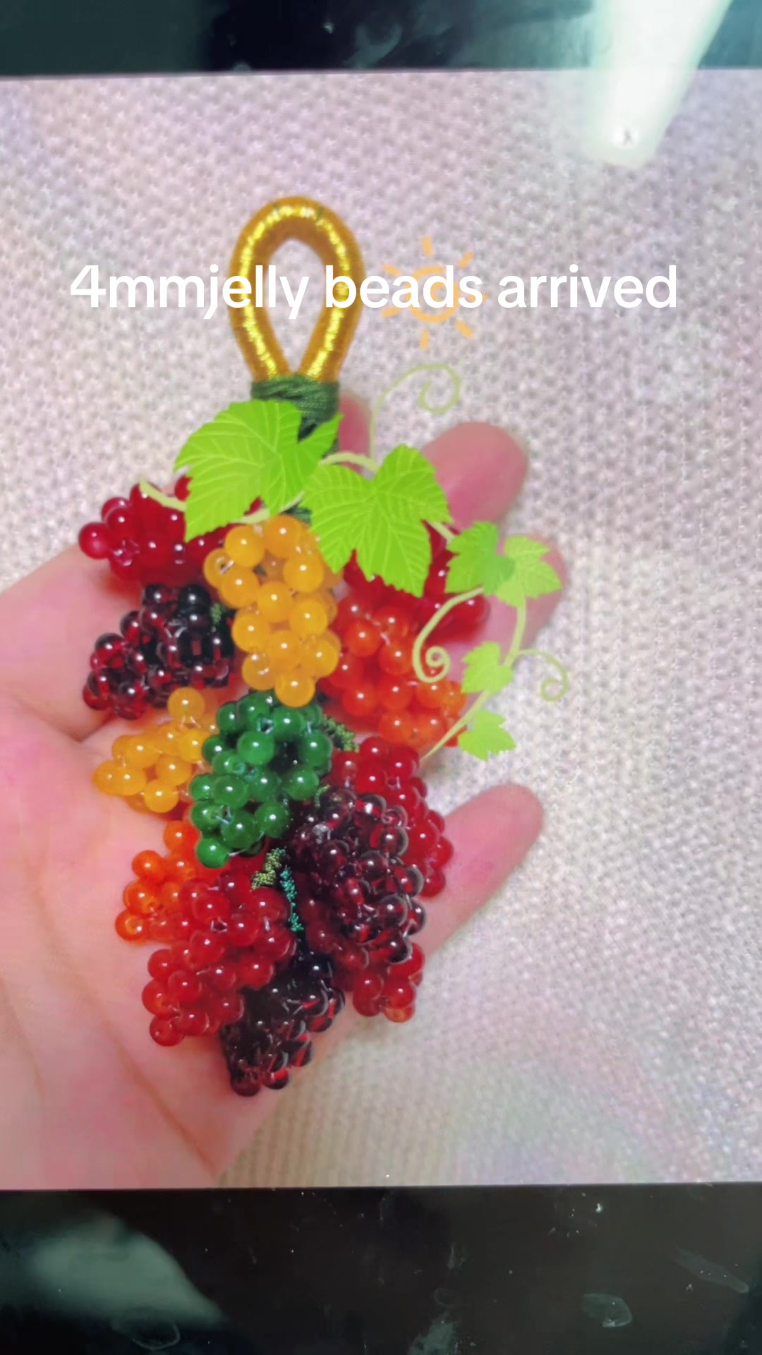 @DIY beads bracelets.