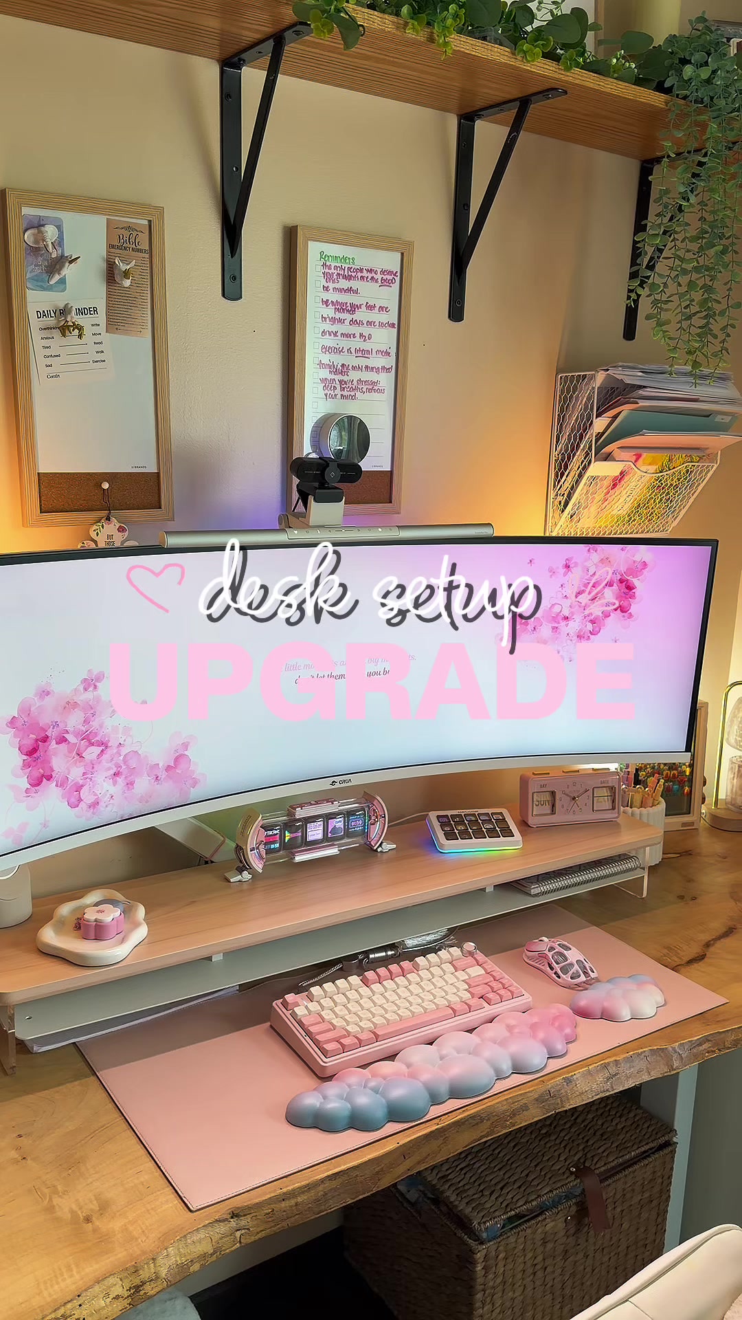 @JC 🎀 | Cozy Office Aesthetic