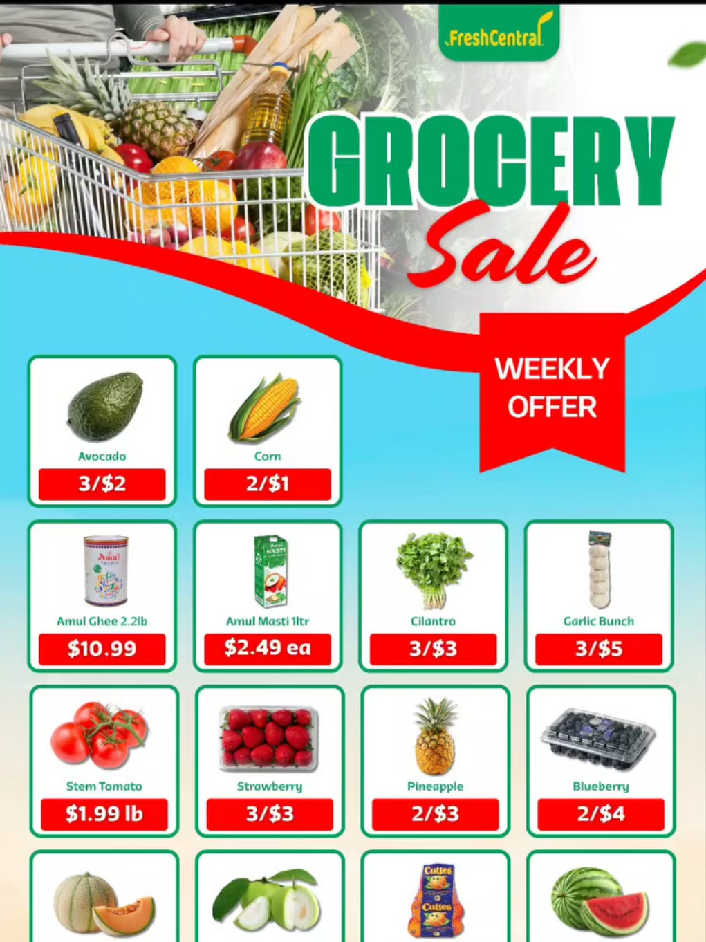 @FRESH CENTRAL GROCERY