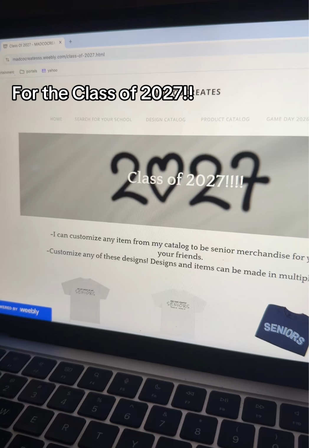@Custom College Merch