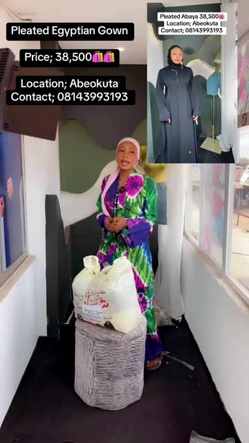 @ABAYA&SCARF VENDOR IN ABEOKUTA