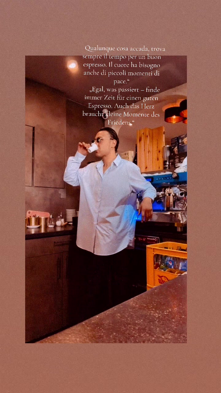 @Leo der Junge mit dem Espresso