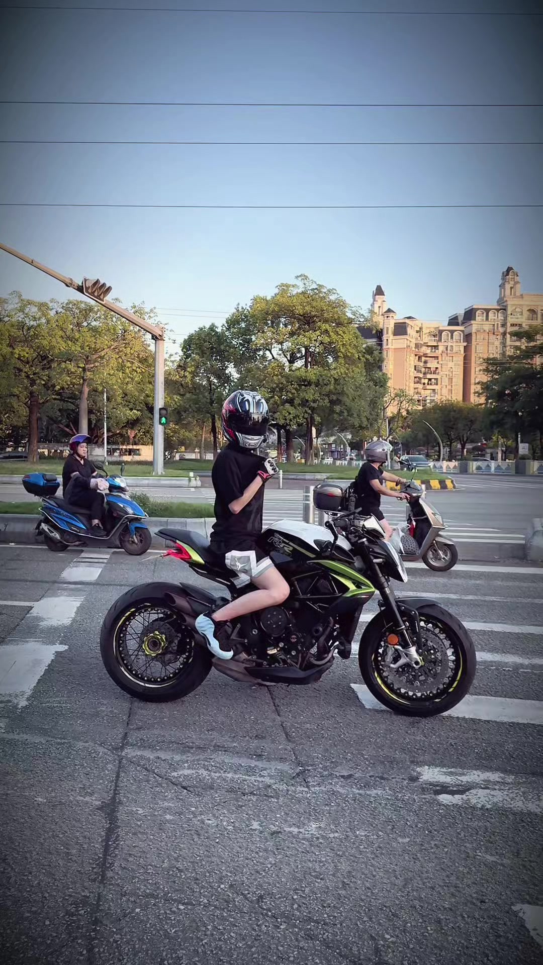 @Just U and Motorbike