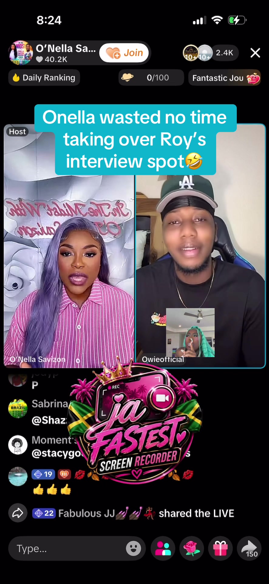 @Ja fastest screen recorder🇯🇲