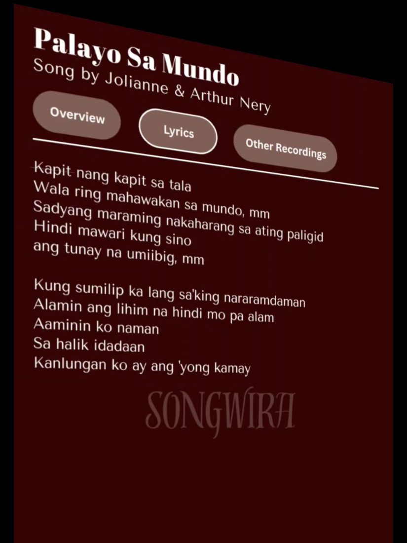 @Songwira_🎶🎧