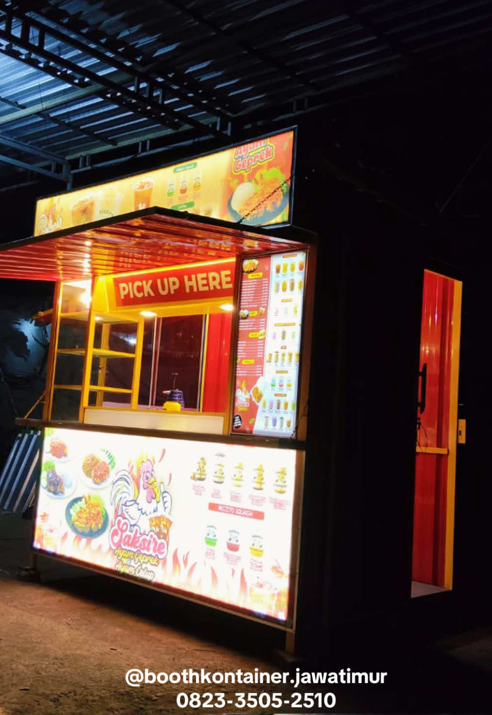 @Booth Container Jawa Timur