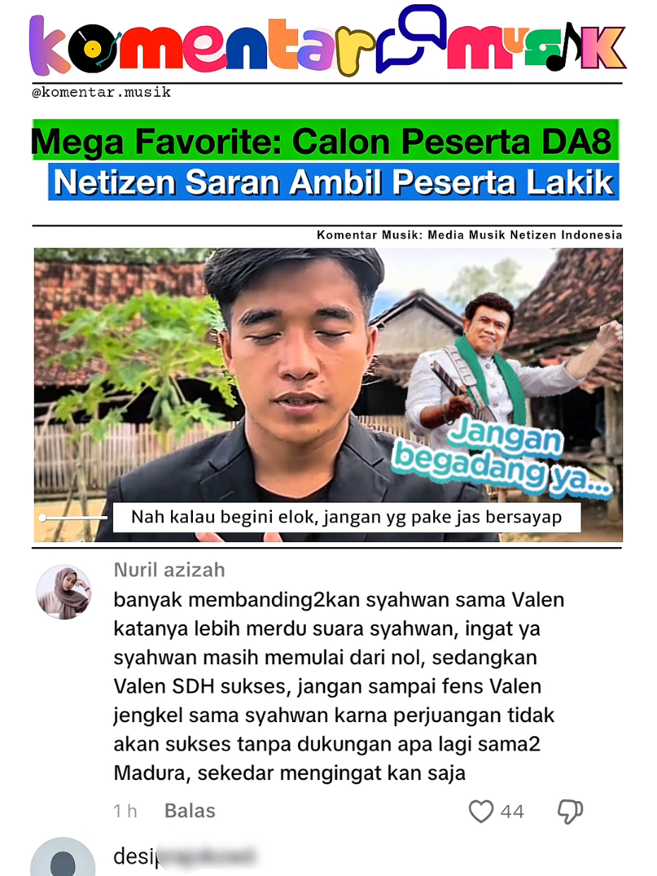 @KOMENTAR MUSIK