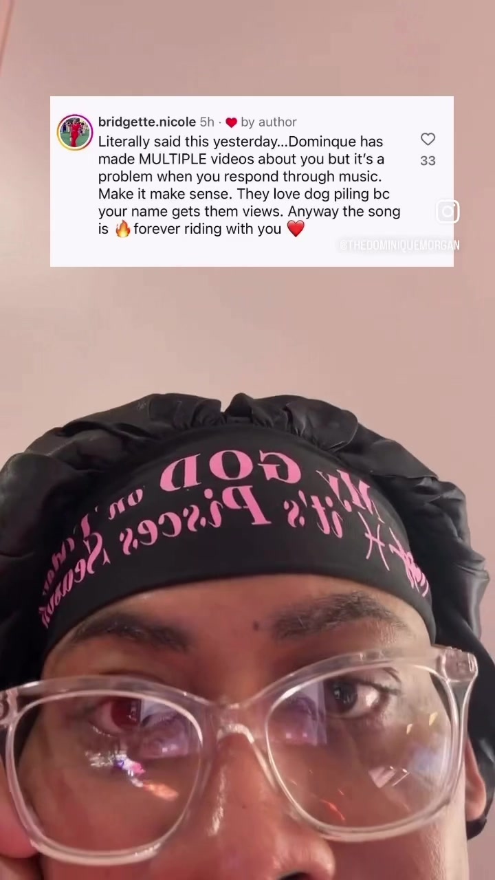 @Dominique Morgan