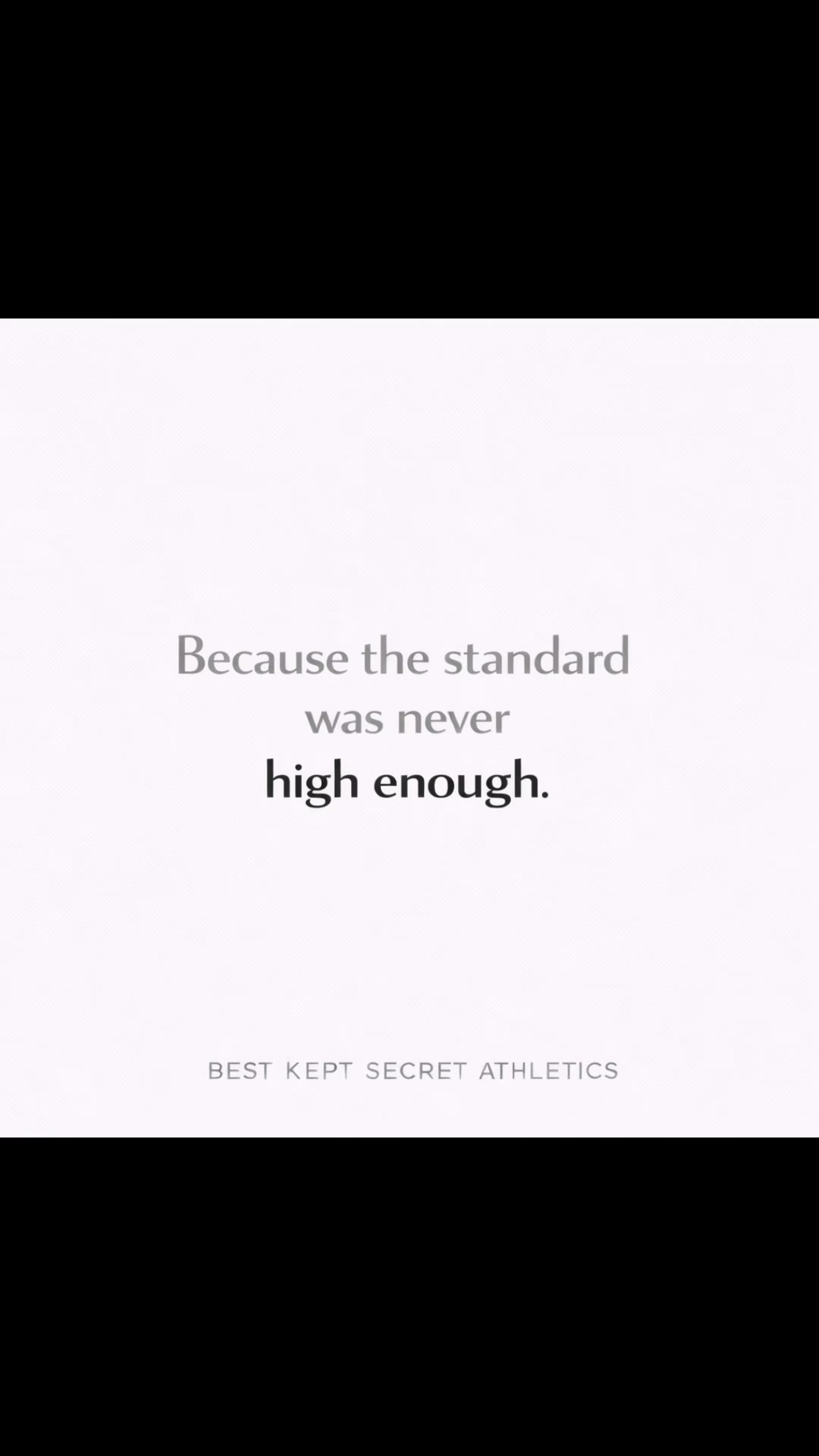 @Best Kept Secret Athletics