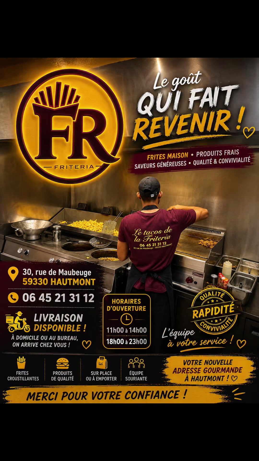 @￼&ensp;la Friteria