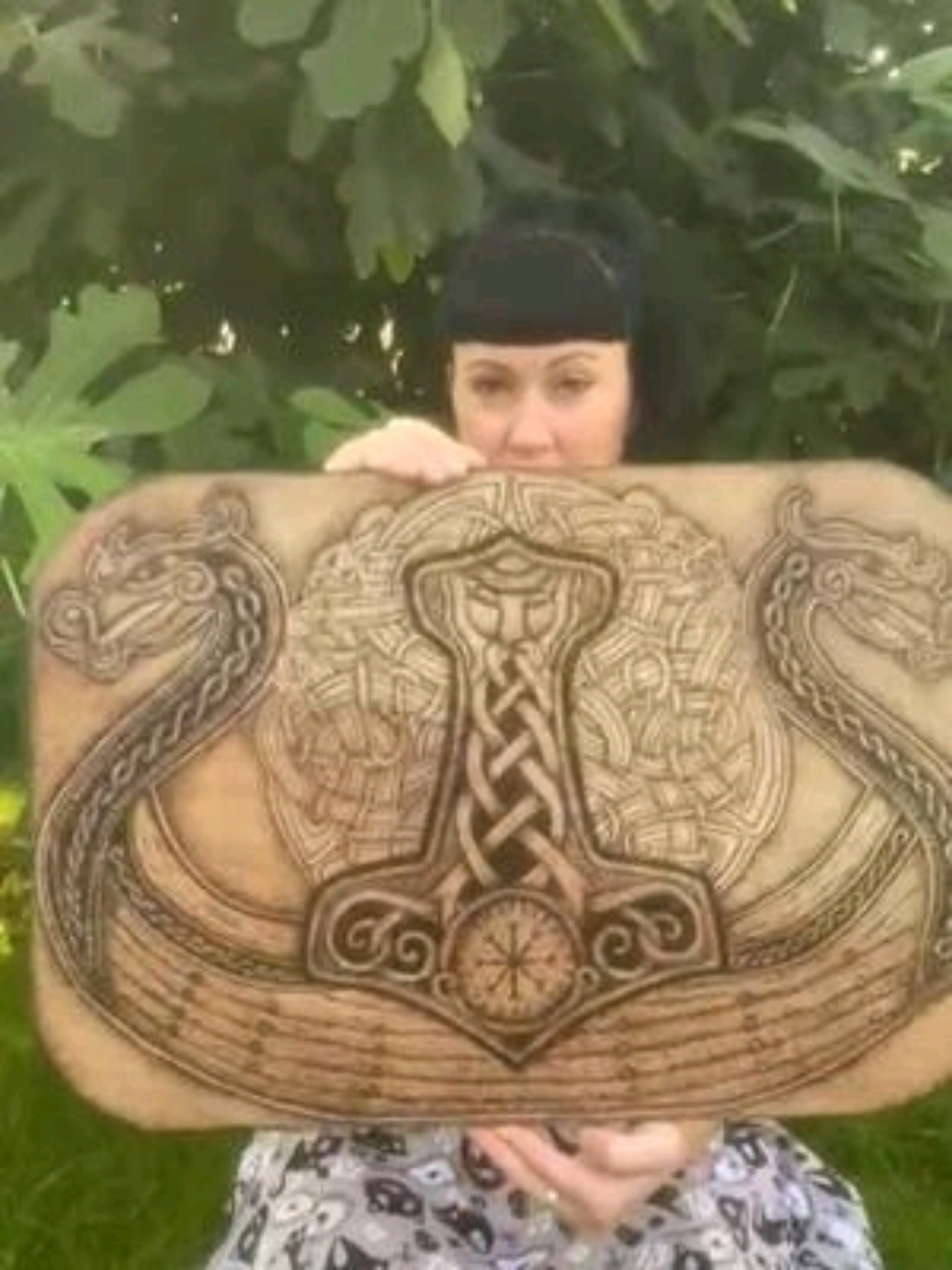 @Snotra pagan art