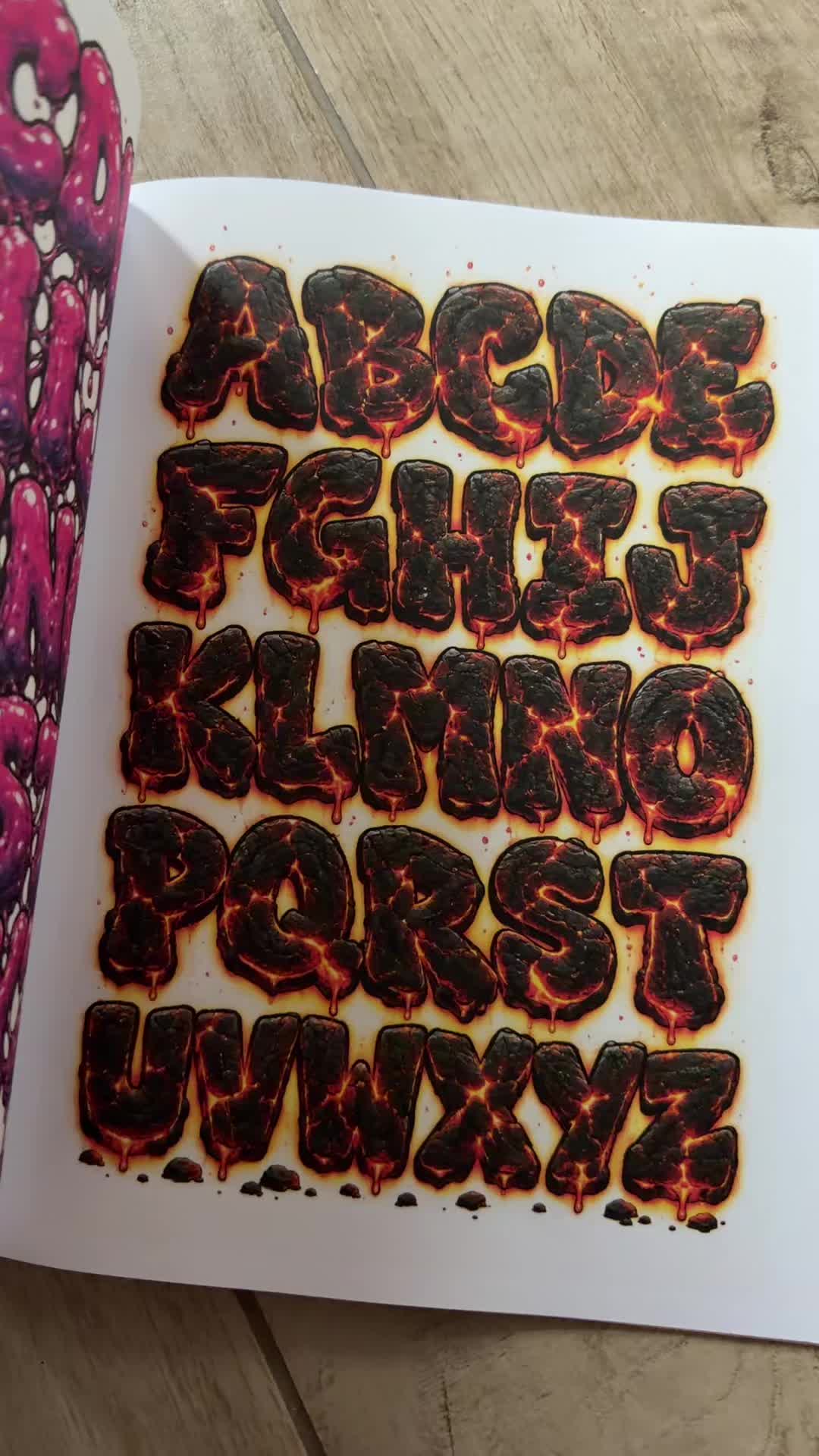 @graffiti alphabets