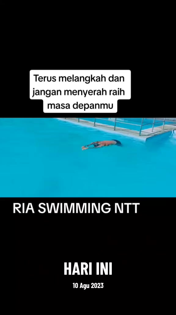 @Ria swimming NTT