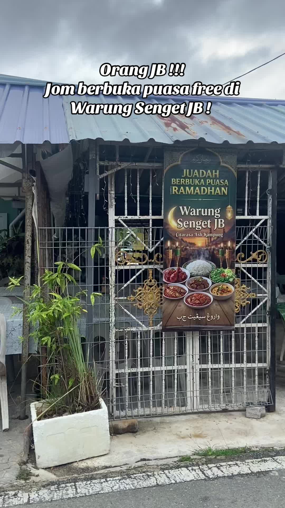@Warung Senget JB