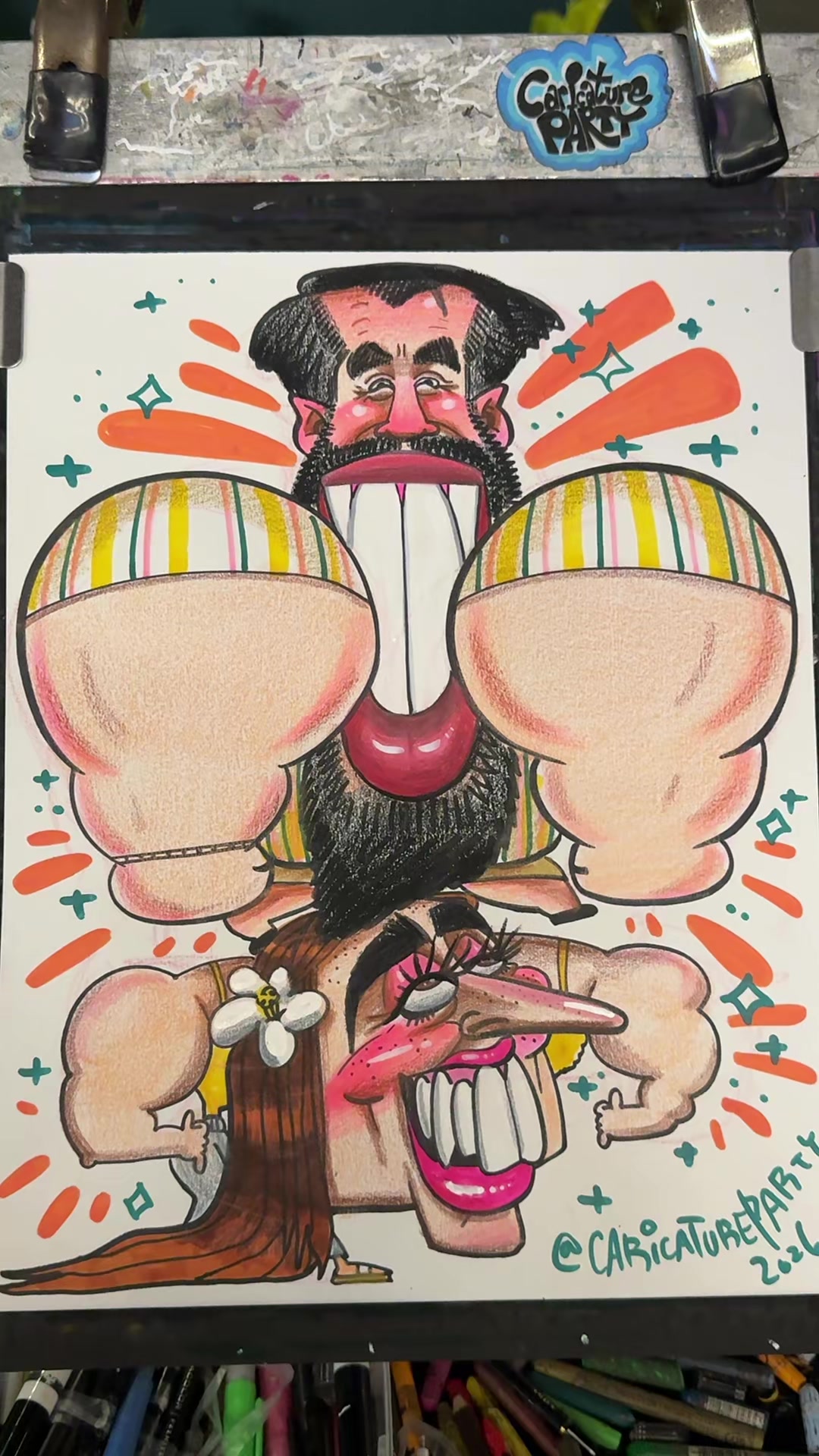 @Caricature Party