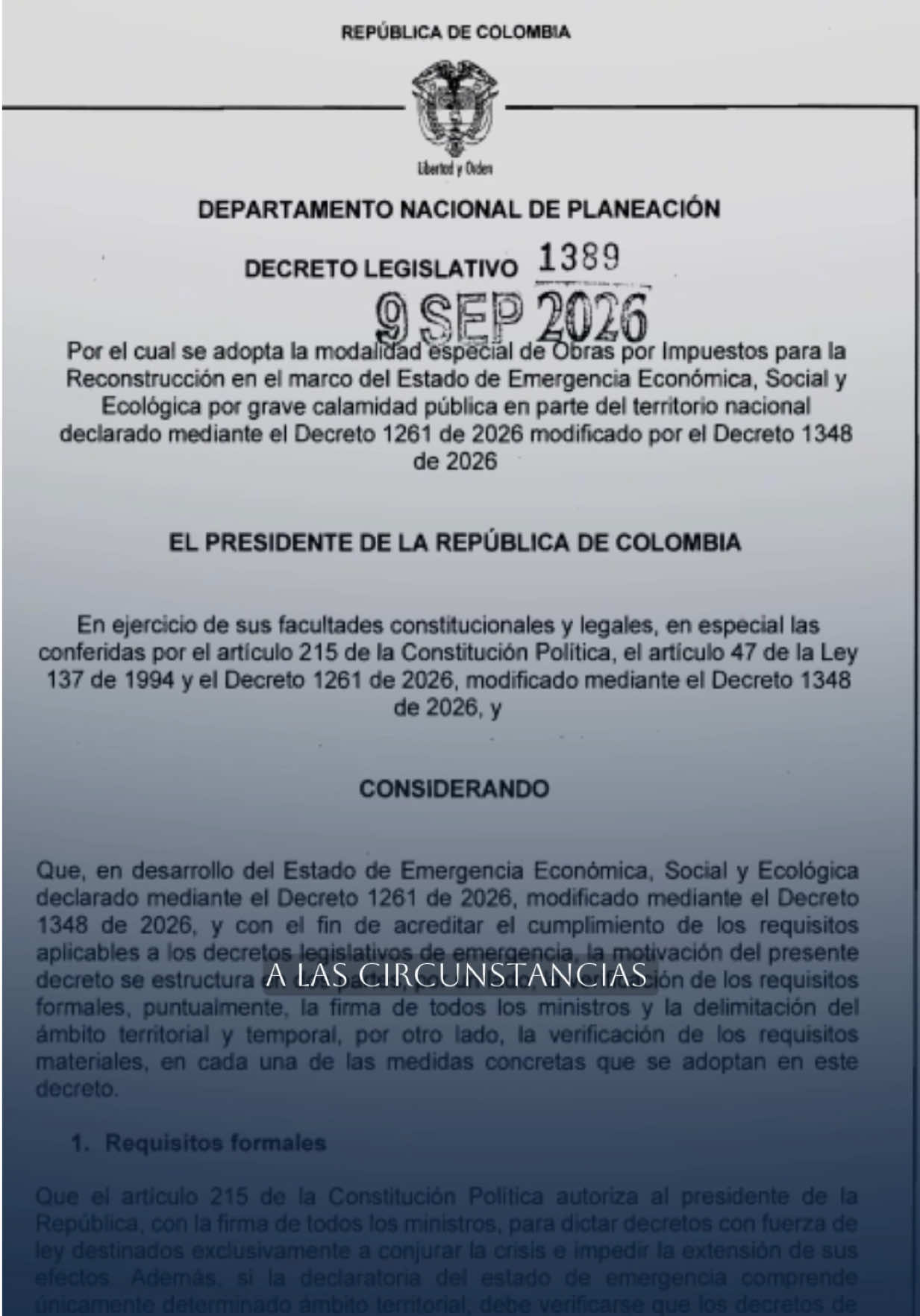 @Presidencia Colombia