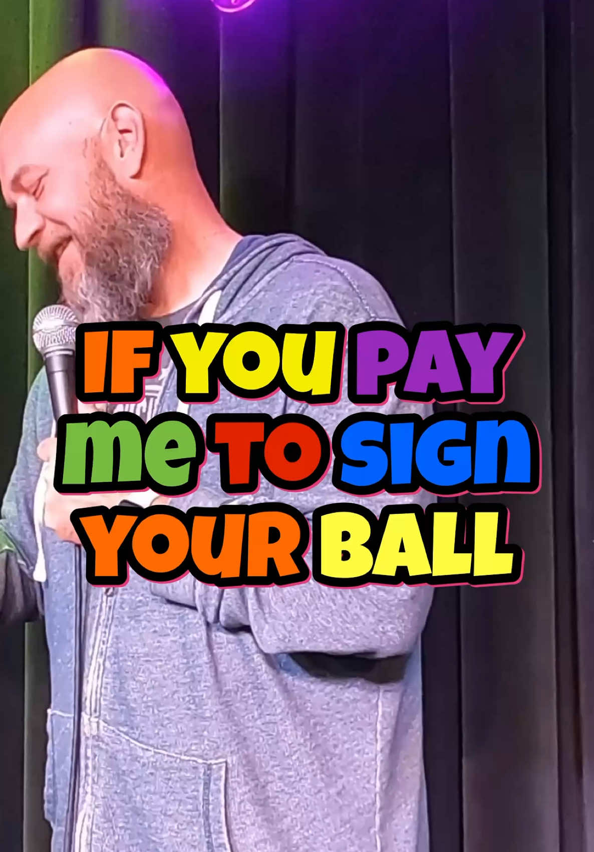 @Comedian Mike Baldwin