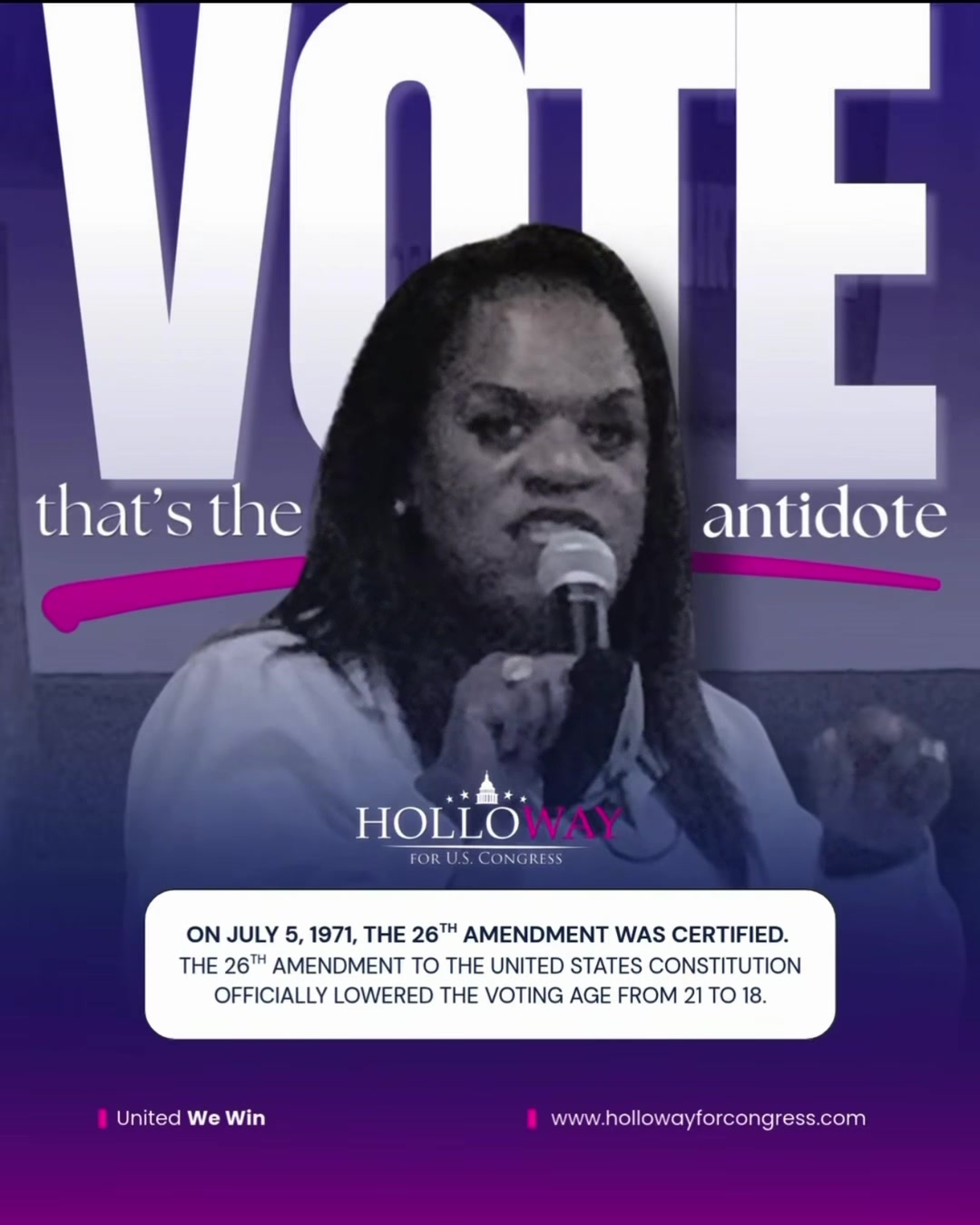 @LjHollowayforCongress