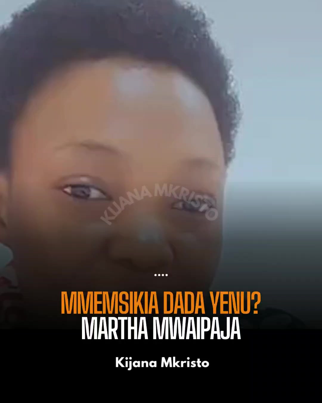 @Kijana Mkristo