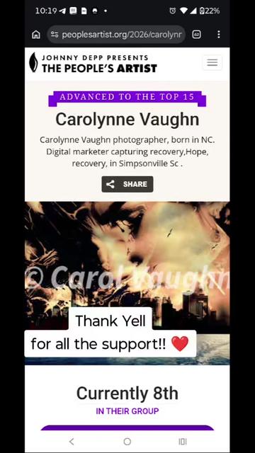 @Carolynne H Vaughn