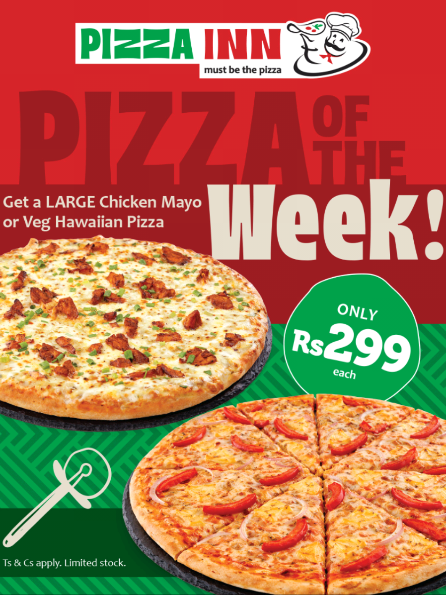 @Pizza Inn Mauritius