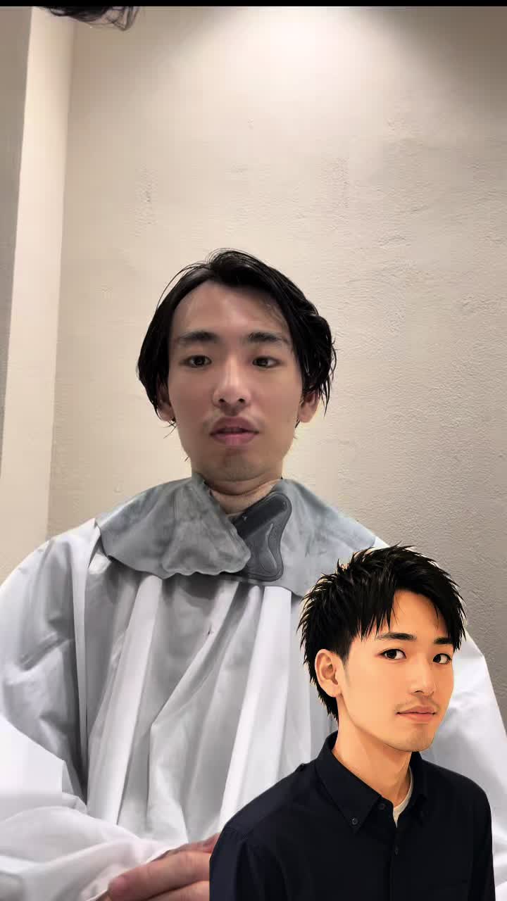 @新宿メンズ美容師近江 翔一郎