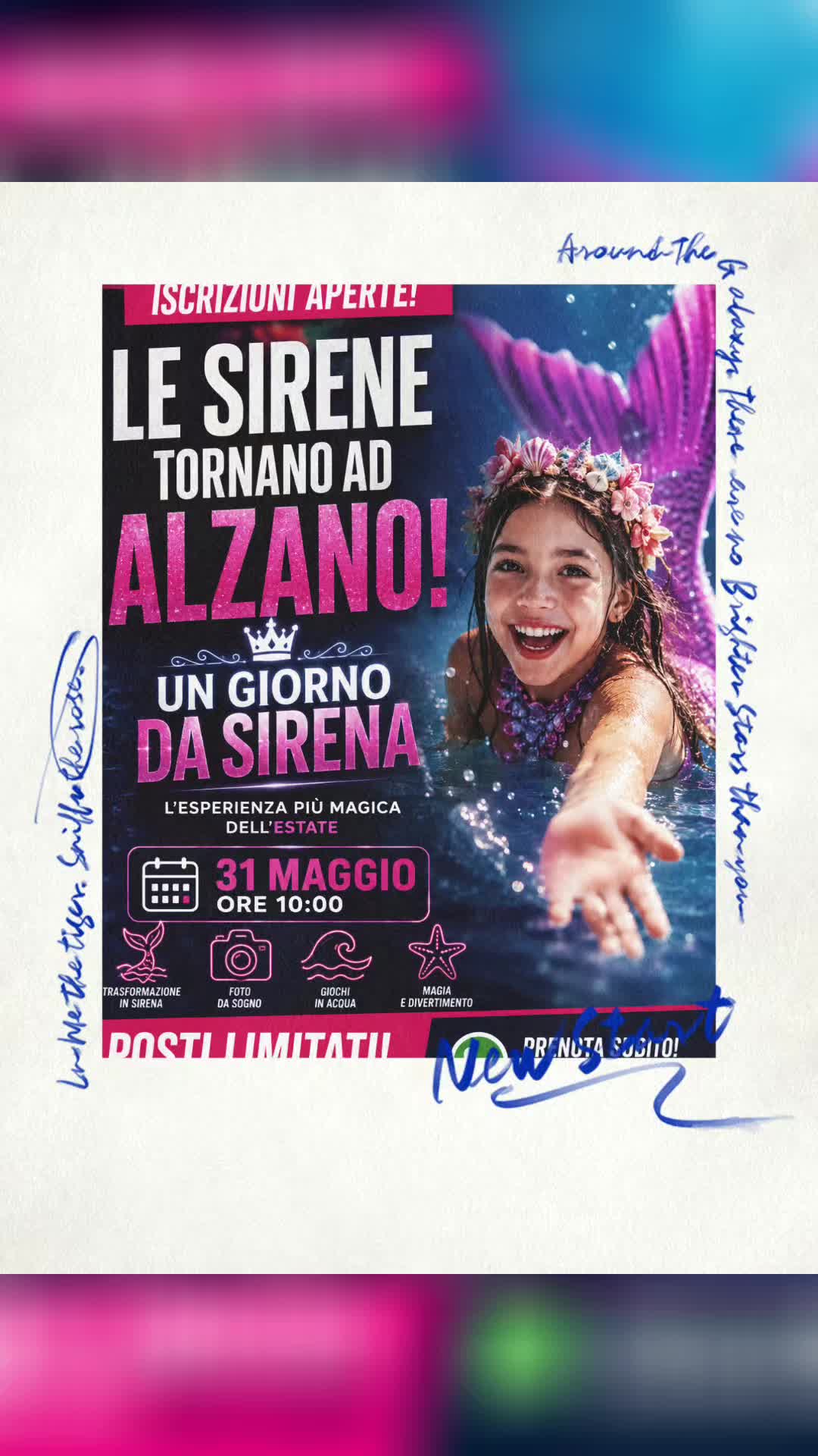@Le sirene giransole Bergamo