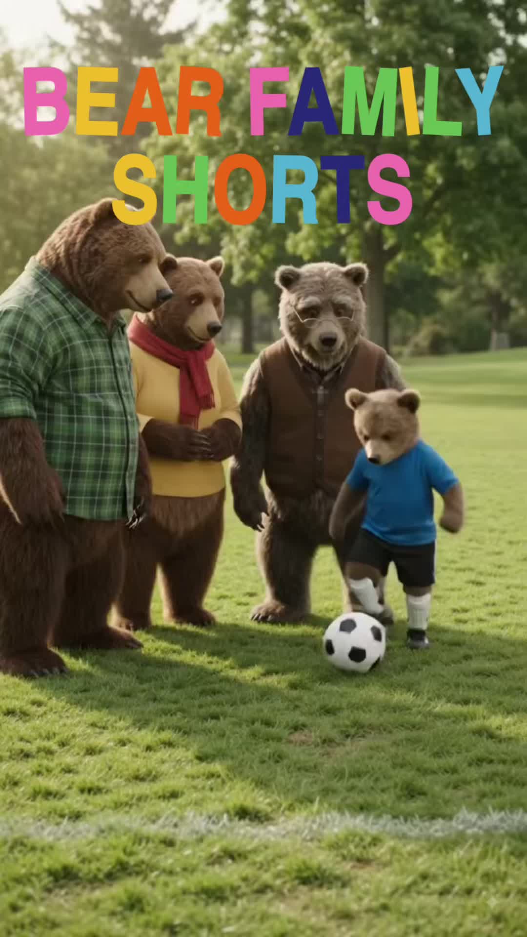 @Bear Family Shorts