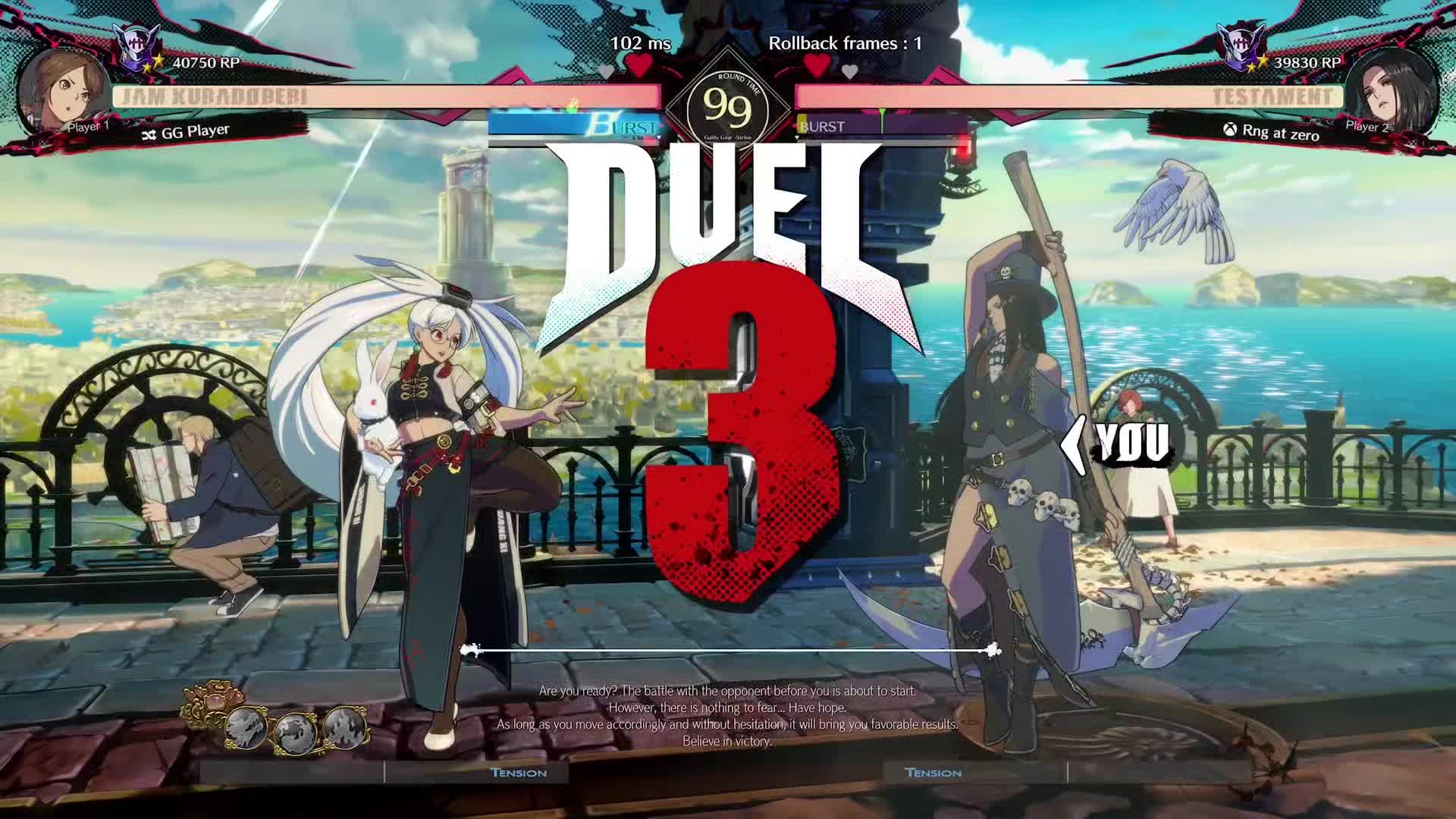 @rng at zero